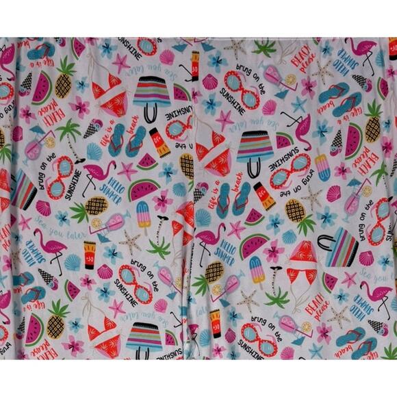 Secret Treasures Summer Print Plus Size 3X Pajama Pants 22W - 24W - Picture 5 of 9